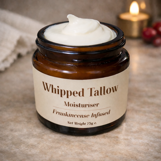 Whipped Tallow Moisturiser, Frankincense Infused - 75g