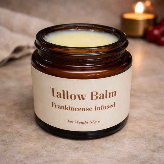 Tallow Balm, Frankincense Infused - 55g