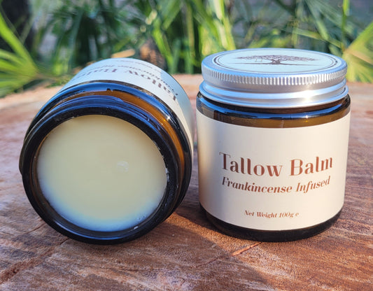 Tallow Balm, Frankincense Infused  - 100g