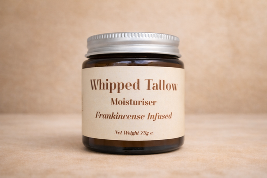 Whipped Tallow Moisturiser, Frankincense Infused - 75g