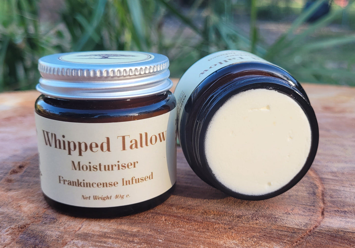 Whipped Tallow Moisturiser, Frankincense Infused - 40g